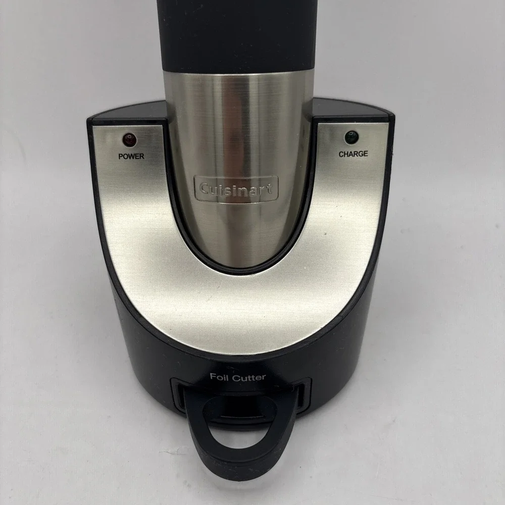 CUISINART Cordless Wine Opener With Foil Cutter - Model CWO-48 - Tested/Working